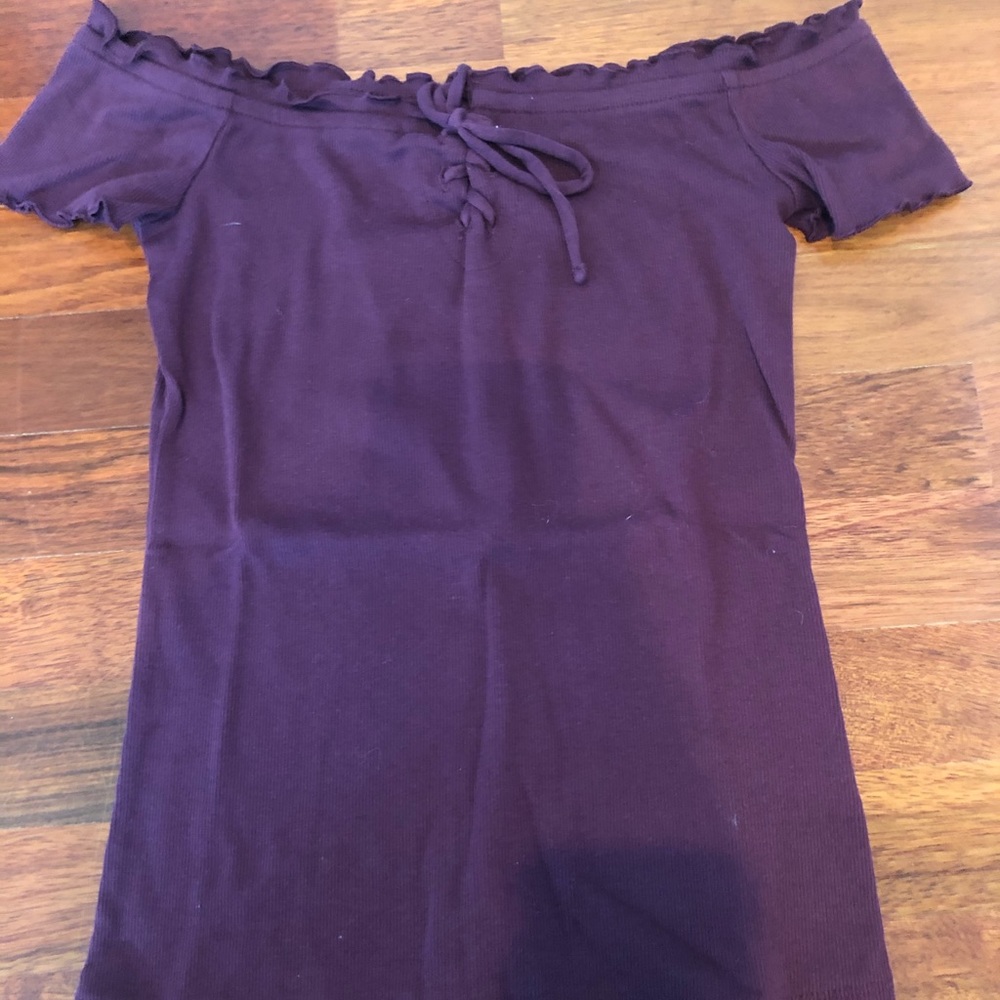 Aero off the shoulder top top